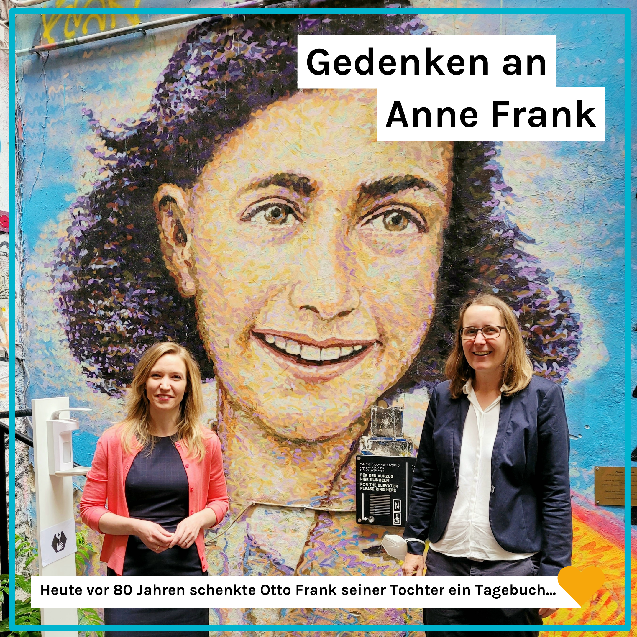 Read more about the article Gedenken an Anne Frank