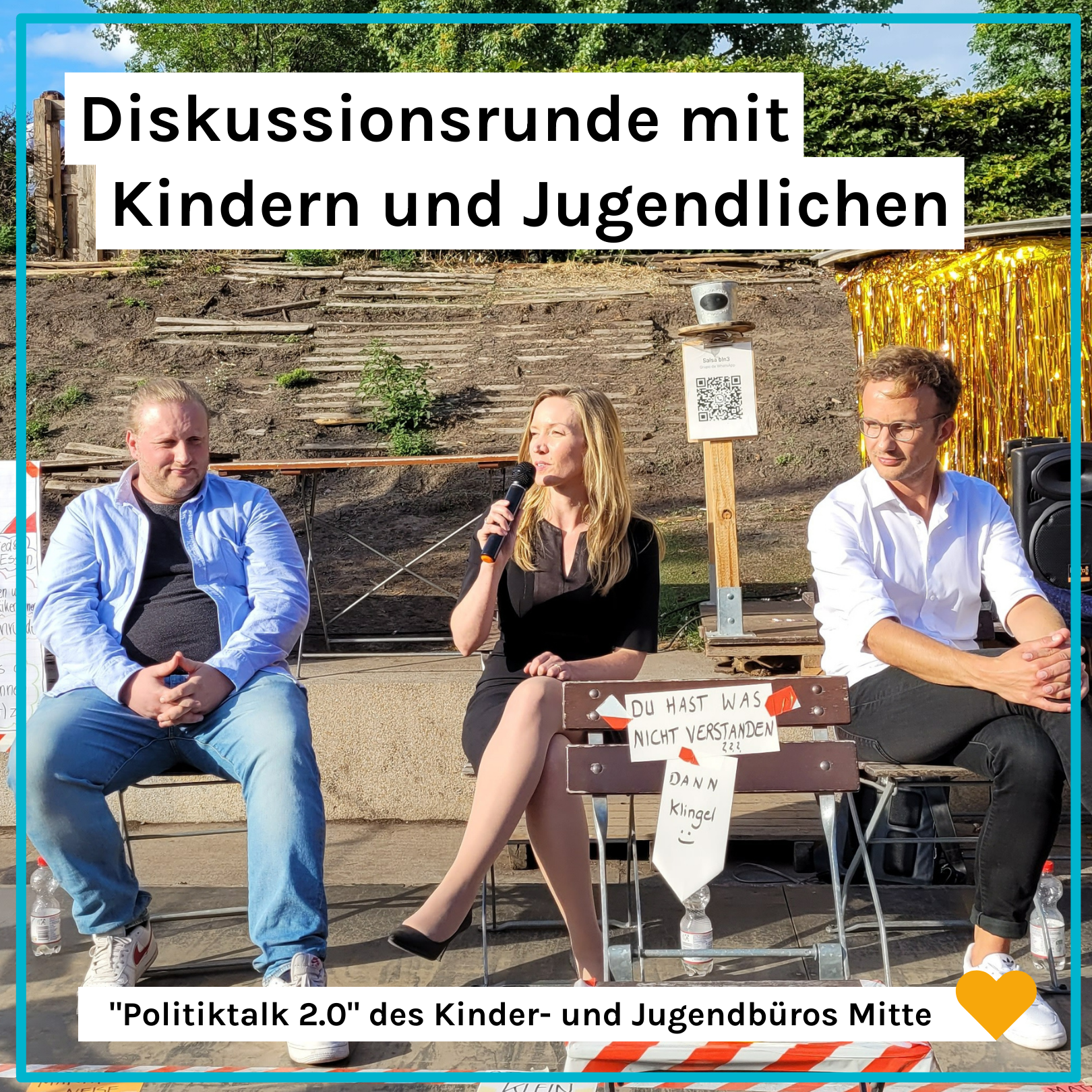 Read more about the article Diskussionsrunde mit Kindern und Jugendlichen